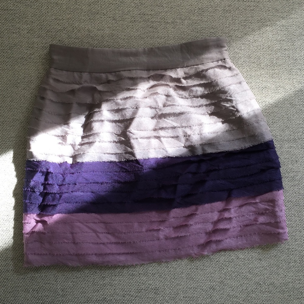 Chiffon layered skirt